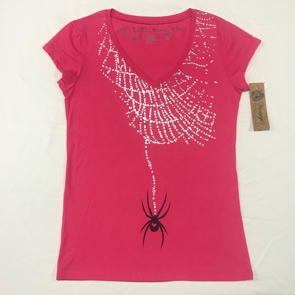 L.O.L. Vintage Dangling Spider Tee